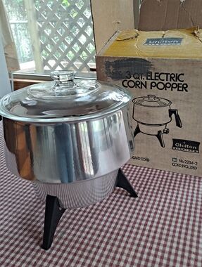 Vintage Electric Popcorn Popper